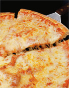 This is an image of a cheese pizza